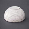 Ivory Dotted Porcelain Bowl