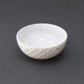 Ivory Lattice Porcelain Bowl