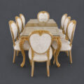 Imperial Elegance Royal Dining Set 8-Seater