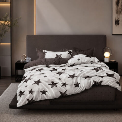 Midnight Star Cotton Bedding Set