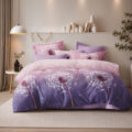 Lavender Cotton Bedding Set