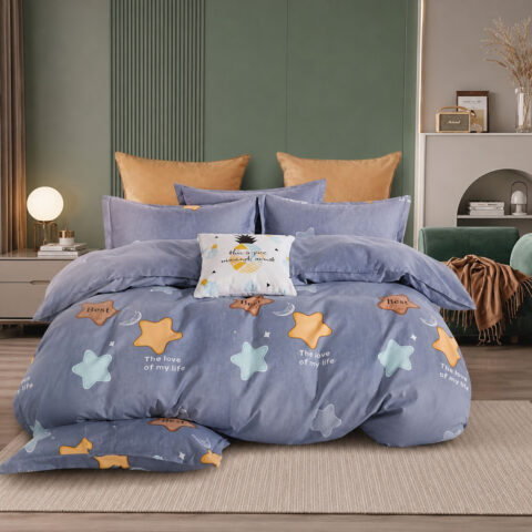 Lucky Stars Cotton Bedding Set