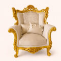 Regal Gold Sofa Set