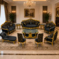 Imperial Noir Royal Sofa Set