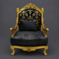 Imperial Noir Royal Sofa Set