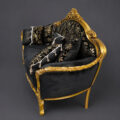 Imperial Noir Royal Sofa Set
