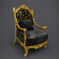 Imperial Noir Royal Sofa Set