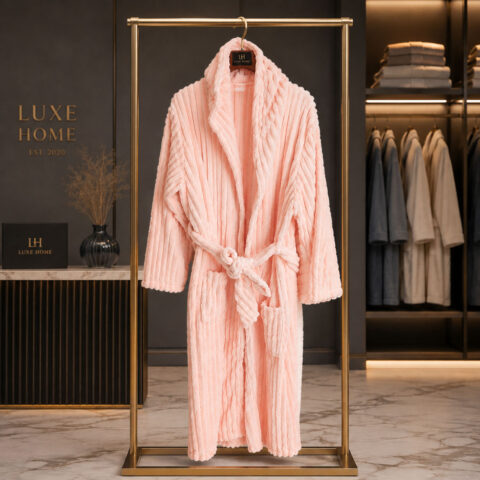 Good Morning Robe With Hood - Pink