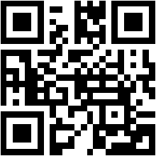 QR code linking to Midnight Black Marble Table